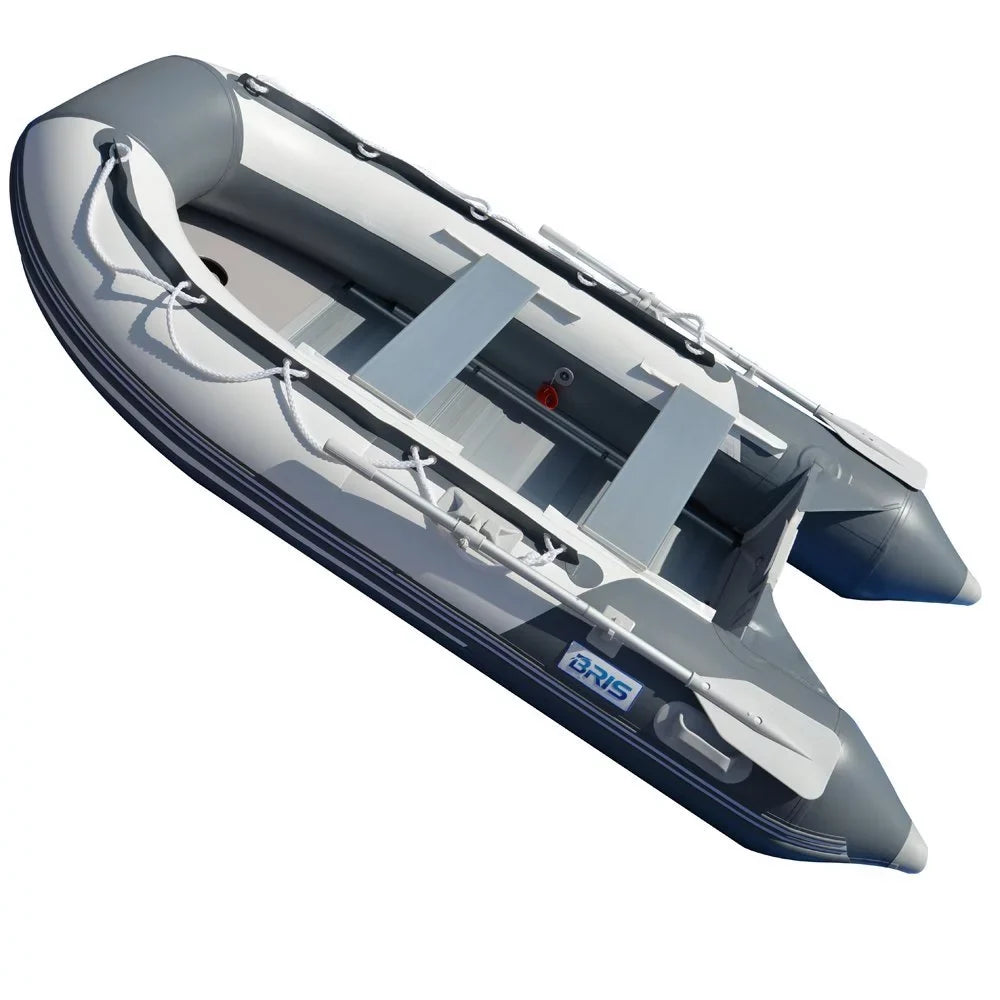 BRISize 9.8 Ft. Inflatable Boat Dinghy Tender Raft with Aluminum floor