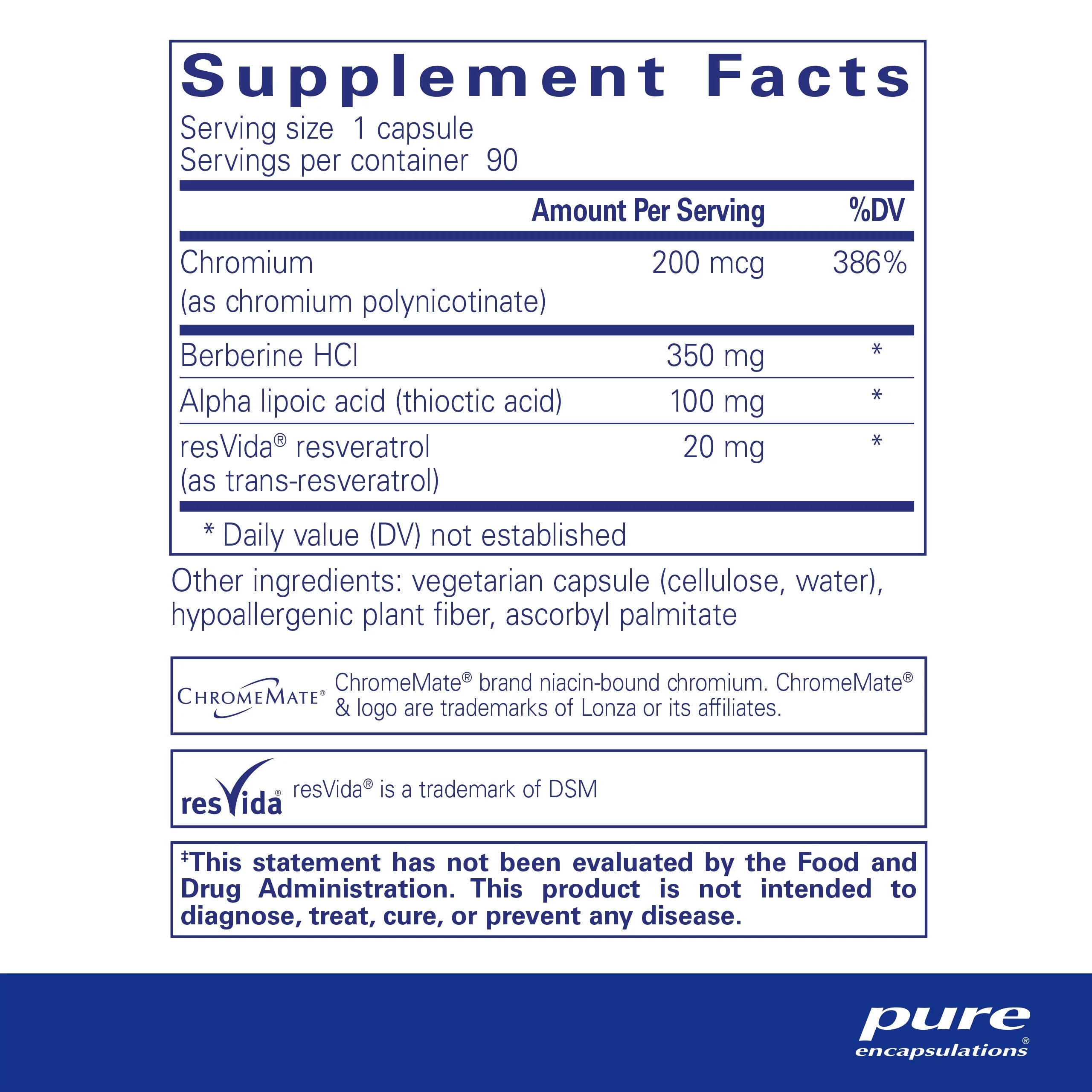 Pure Encapsulations Metabolic Xtra | Sizeupplement to Sizeupport Insulin Receptor Function, Glucose Metabolism, and Homeostasis* | 90 Capsules