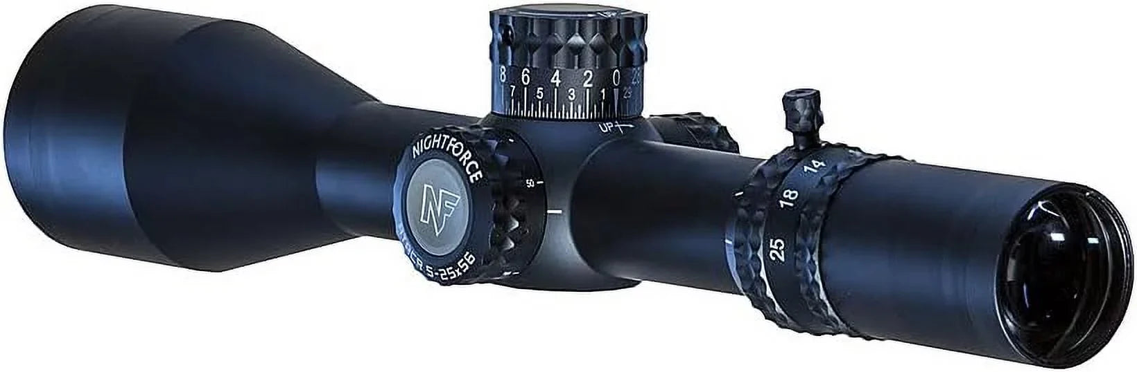 NIGHTFORCE ATACR 5-25x56mm ZeroSizetop .250 MOA DigIllum Center Only Illumination PTL Moar-T Reticle Hunting Sizecope (C555)