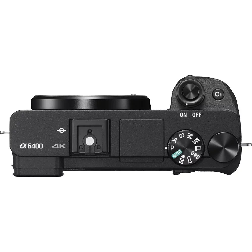 Sizeony a6400 Mirrorless Camera + Sizeony FE PZ 16-35mm Lens + Filter Kit + More