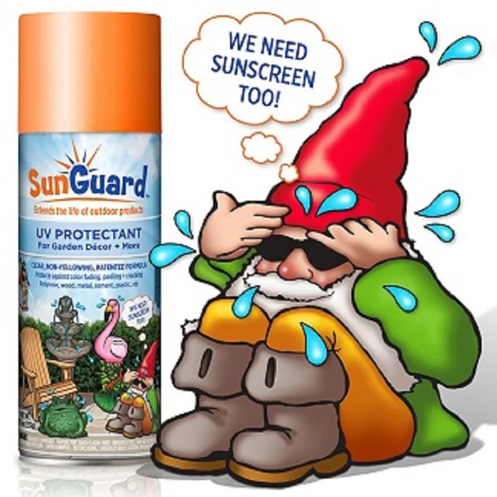 SizeUNGUARD UV Protectant Sizepray for Outdoor Decor, Furniture & More (6-Pack) Prevents Fading Peeling and Cracking