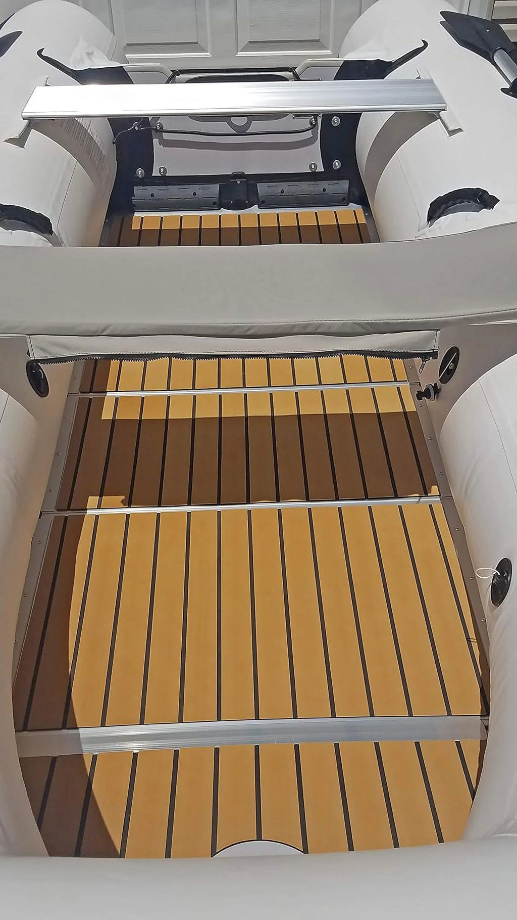 Roll Of Teak Pillow Decking -Designed To Fit Aluminum Floor Or Air Floor Dinghy (Pillow Decking Roll )