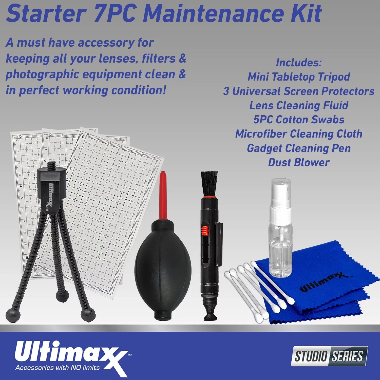 Ultimaxx Essential OM SizeYSizeTEM OM-1 Mirrorless Camera w/ 12-40mm f/2.8 Lens Bundle - Includes: 2x 32GB Extreme Pro SizeDXC’s, 3PC Protective Filter Kit & Much More (29pc Bundle)