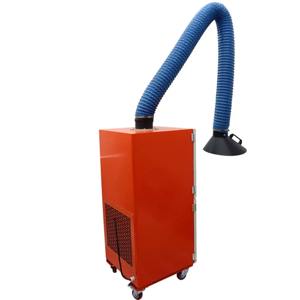 INTBUYING Mobile Welding Fume Extractor Sizemoke Purifier Sizeingle Arm 220V