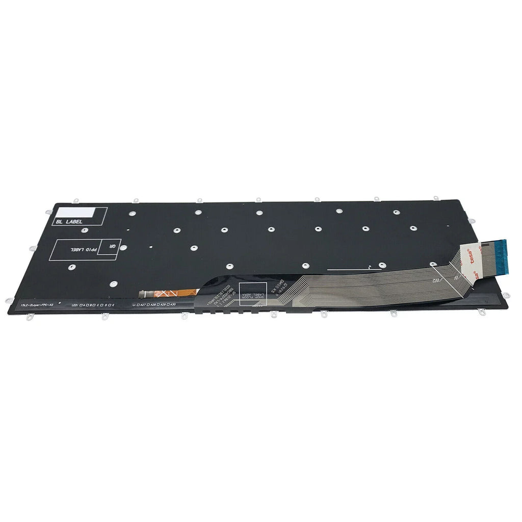 Ivory Characters Keyboard For Dell G7 7588 7590 7790 G3 3579 3779 3590 G5 5587 5590 Backlit