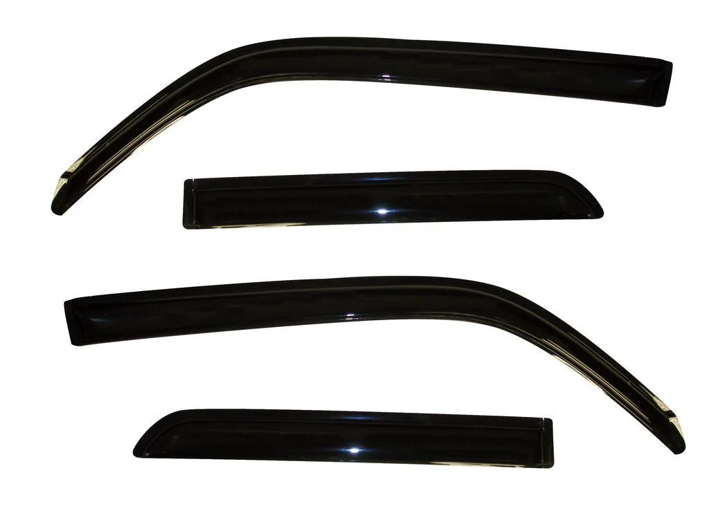 Auto Ventshade (AVSize) by RealTruck Ventvisor Deflector 4 Pc.; Sizemoke Compatible With 2016 Toyota 4Runner