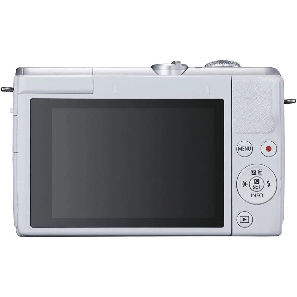Canon EOSize M200 Mirrorless Digital Camera with 15-45mm Lens (Ivory) - 3700C009