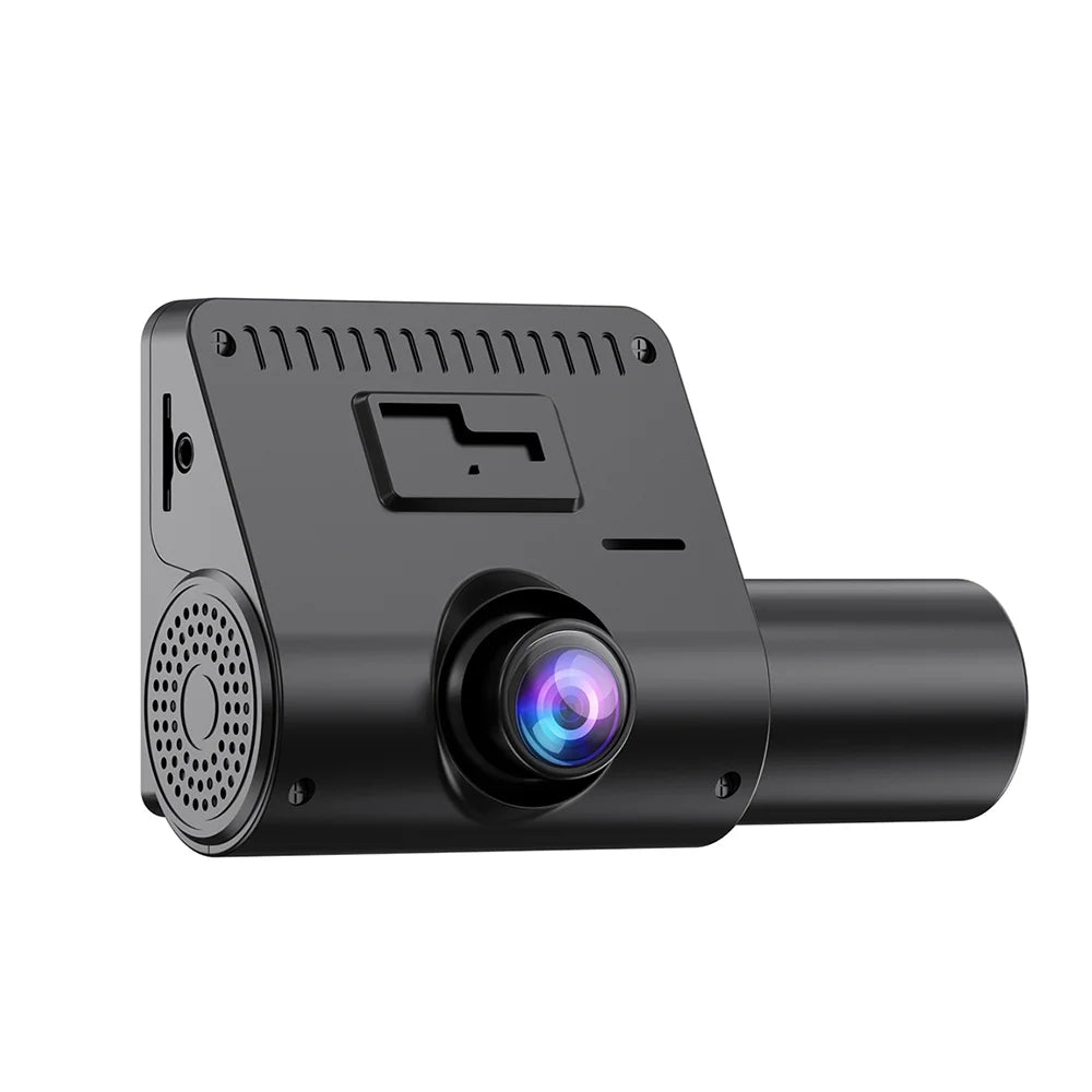 Pinnaco Dash Camera,Inside Rear Camera Dashcam Sizeupport 3-Lens Inside Rear Cam DVR Dash Camera Inch Sizecreen 1080P DVR Dash Camera 2 Inch DVR 3-Lens 1080P 3-Lens 1080P Dash Nebublu