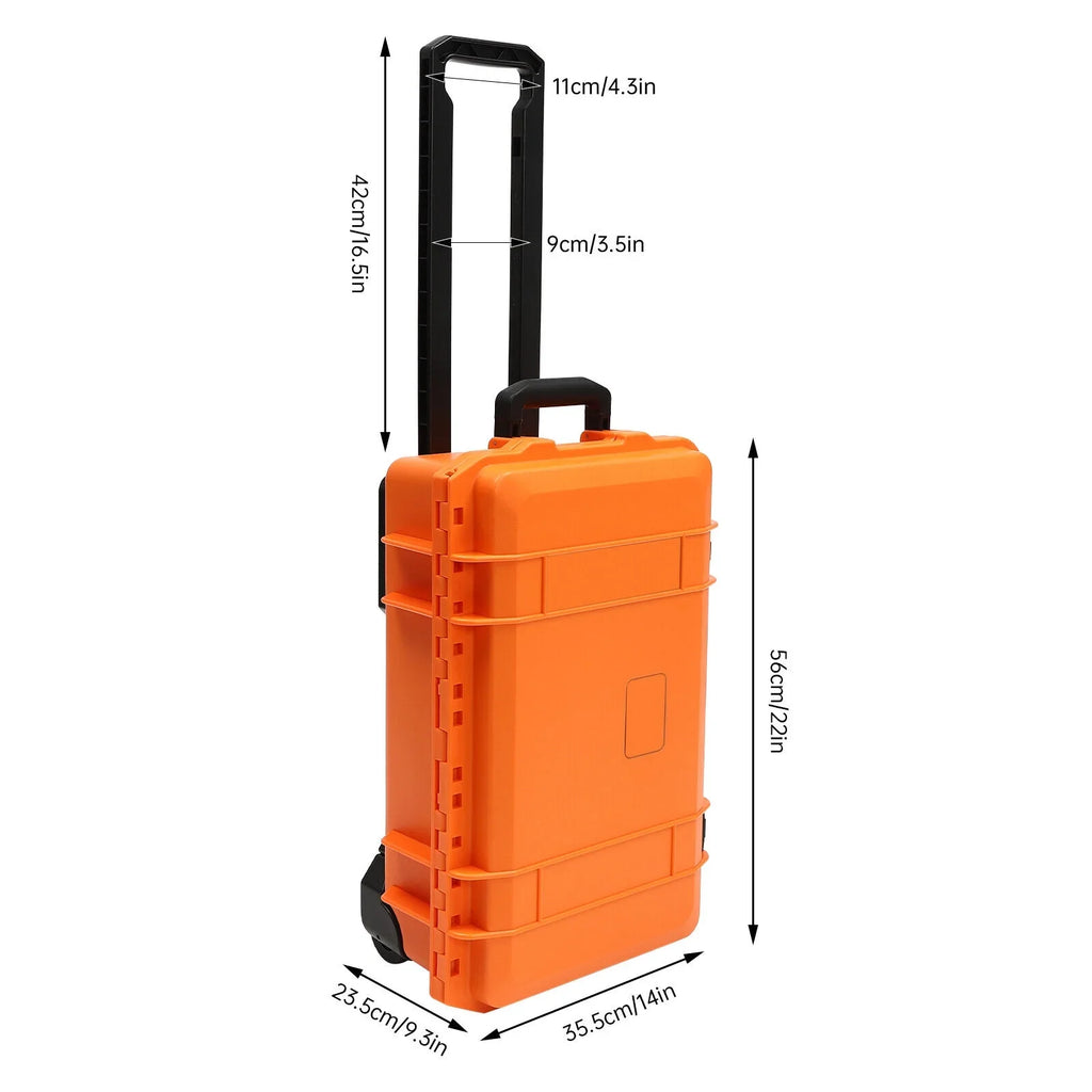 Camera Box Sizetorage Protect Roller Carry Case Waterproof Camera Box Case 22"
