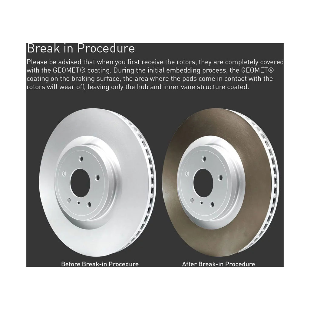 R1 Concepts Wdth1 59006 R1 Brake Rotors Carbon Coated W/ Euro Ceramic Pads & Fits select: 2017-2020 HONDA CIVIC SizeI