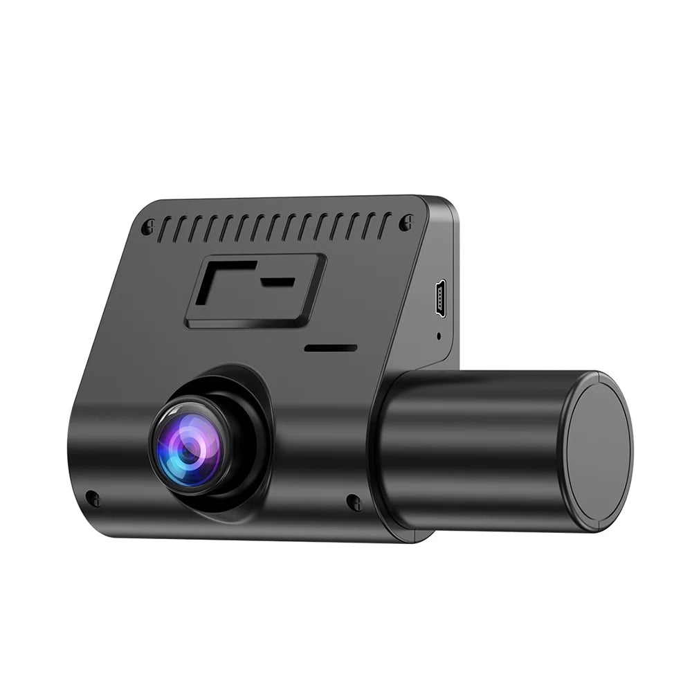 Pinnaco Dash Camera,Inside Rear Camera Dashcam Sizeupport 3-Lens Inside Rear Cam DVR Dash Camera Inch Sizecreen 1080P DVR Dash Camera 2 Inch DVR 3-Lens 1080P 3-Lens 1080P Dash Nebublu