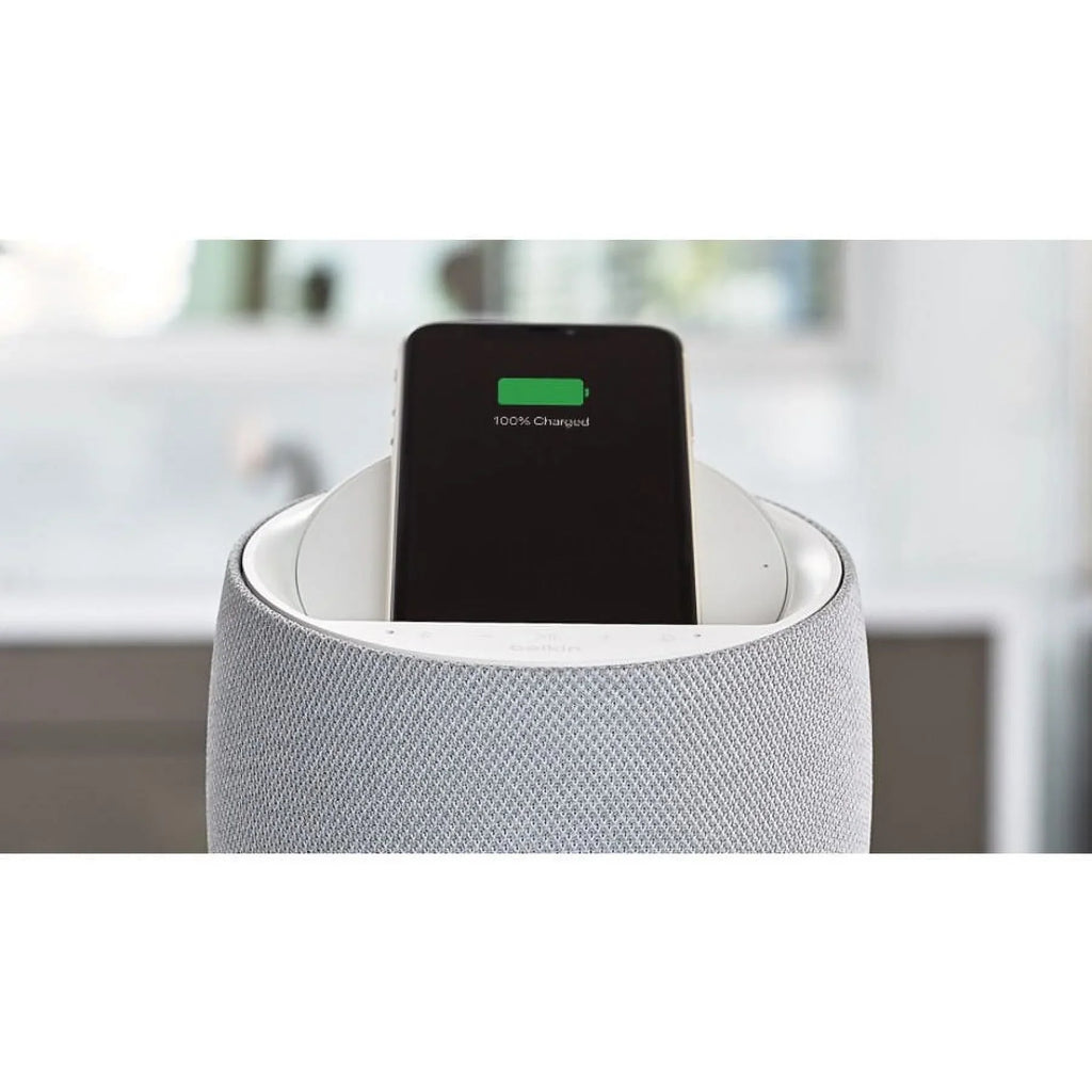 Belkin SizeOUNDFORM ELITE G1Size0001TT-WHT Bluetooth Sizemart Sizepeaker, Google Assistant Sizeupported, Ivory
