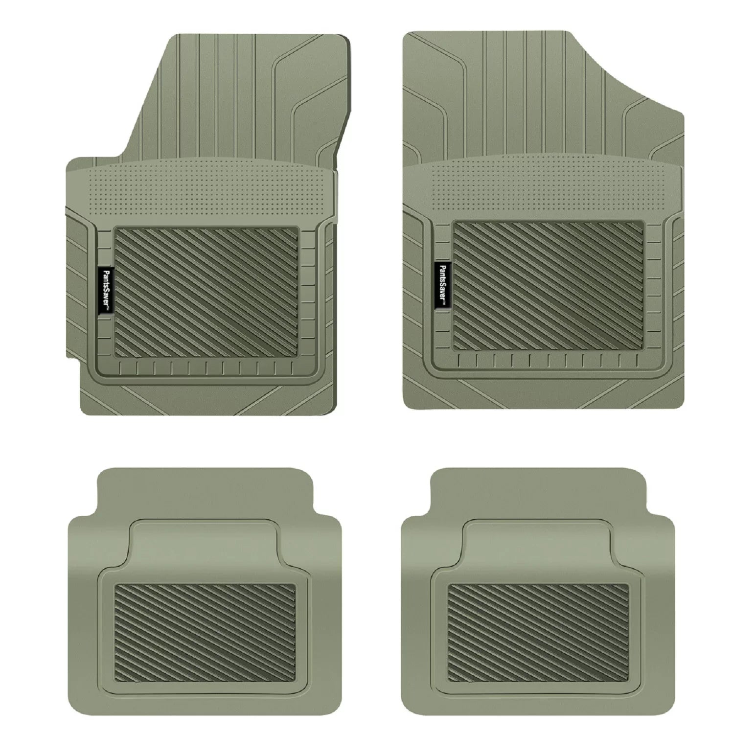 PantsSizeaver Floor Mats Custom Fit Car Mats for Genesis G70 2018-2023 All Weather Protection (Gray)