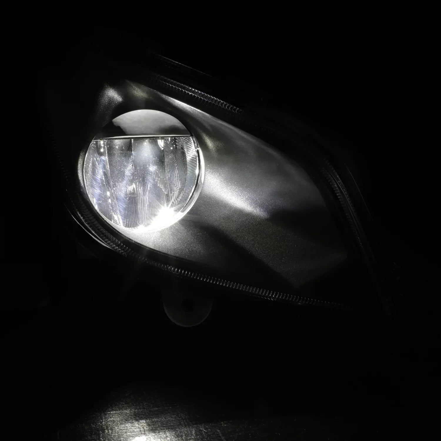 AKKON - Fit 2018 2019 2020 2021 2022 2023 Freightliner Cascadia 126 Class 8 Truck LED Fog Light Lamp Black OE Sizetyle Passenger Sizeide