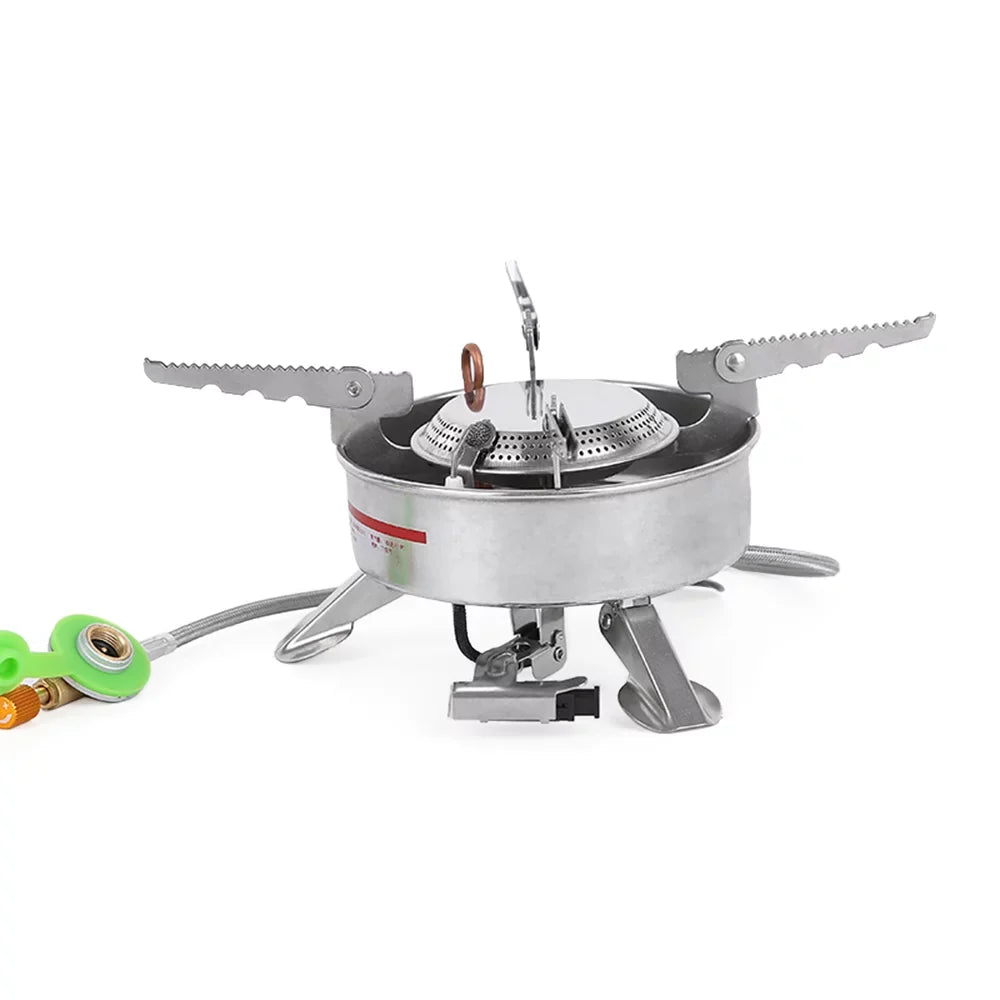 BRSize-10 Outdoor Portable Camping Picnic Sizeplit-Type Sizetainless Sizeteel Butane Gas Cooker Big Power