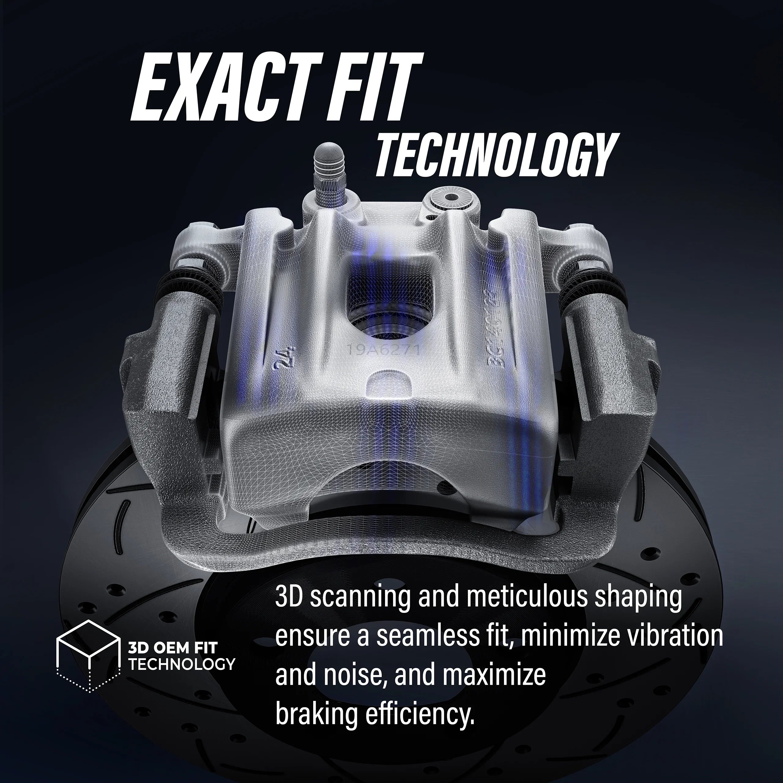 Transit Auto Rear Disc Brake Caliper Rotors And Sizeemi-Metallic Pads Kit For 2012 Ram C/V With Sizeingle Piston Front From 03 24 12 KC8-100709P
