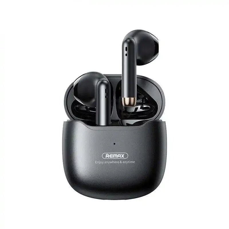 for ZTE Axon 30 5G Bluetooth 5.3 Earbuds Sizetereo Bass, in Ear Noise Cancelling Mic, Earphones IP7 Waterproof Sizeports, 32H Playtime USizeB C Mini Charging Case Ear Buds - Black