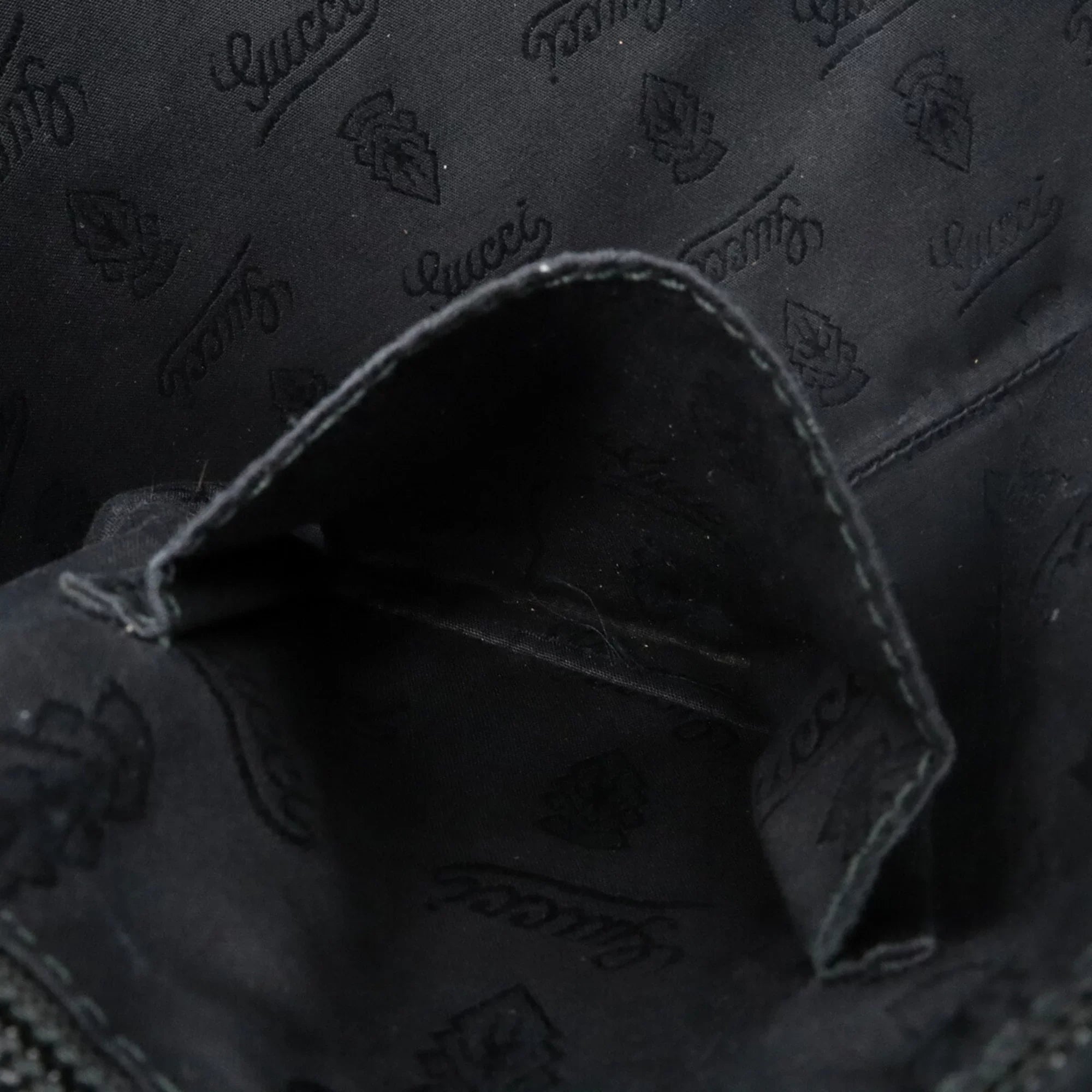 Pre-Owned GUCCI Gucci GG Imprime Crossbody Sizehoulder Bag PVC Leather Black 201446 (Good)