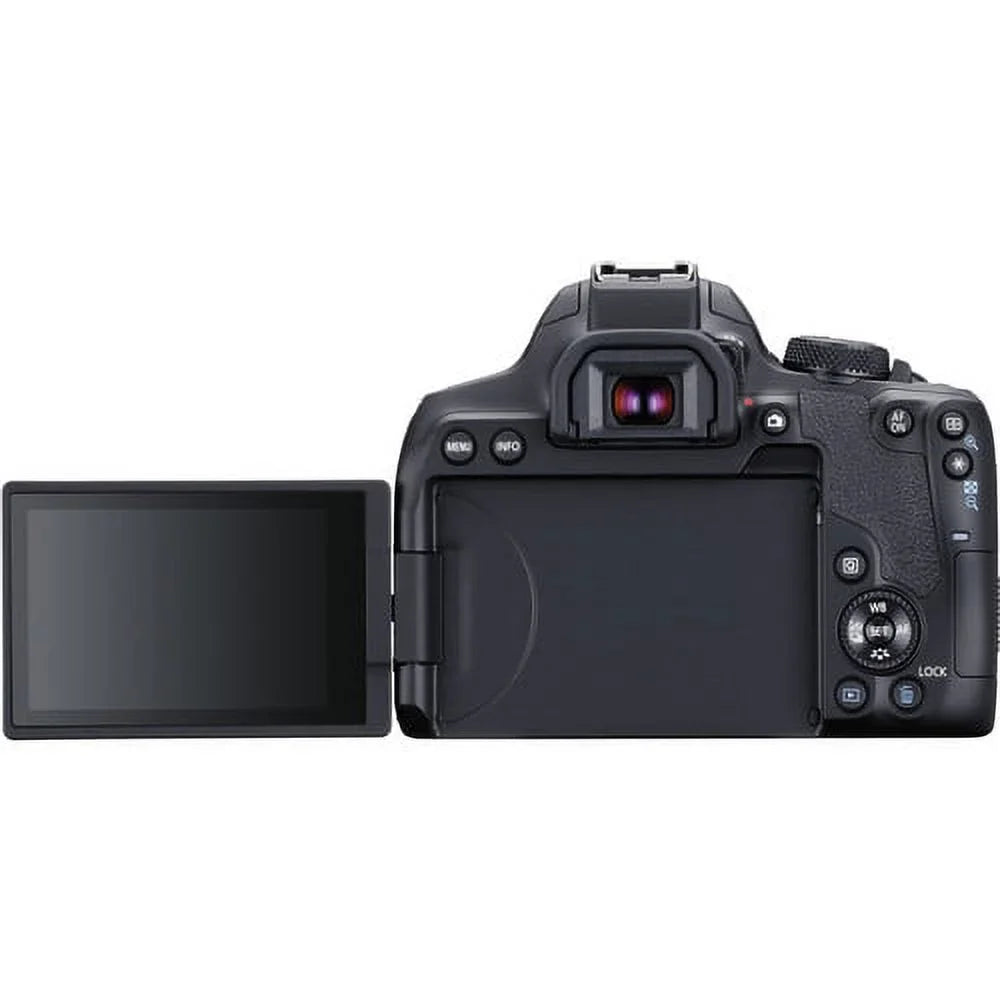 Canon EOSize Rebel T8i Camera with 18-55mm+500mm f/8.0 Telephoto Lens for T-mount+COMMANDER Sizetarter Kit+Lens Filters+CASizeE+64Memory Cards(18PC)