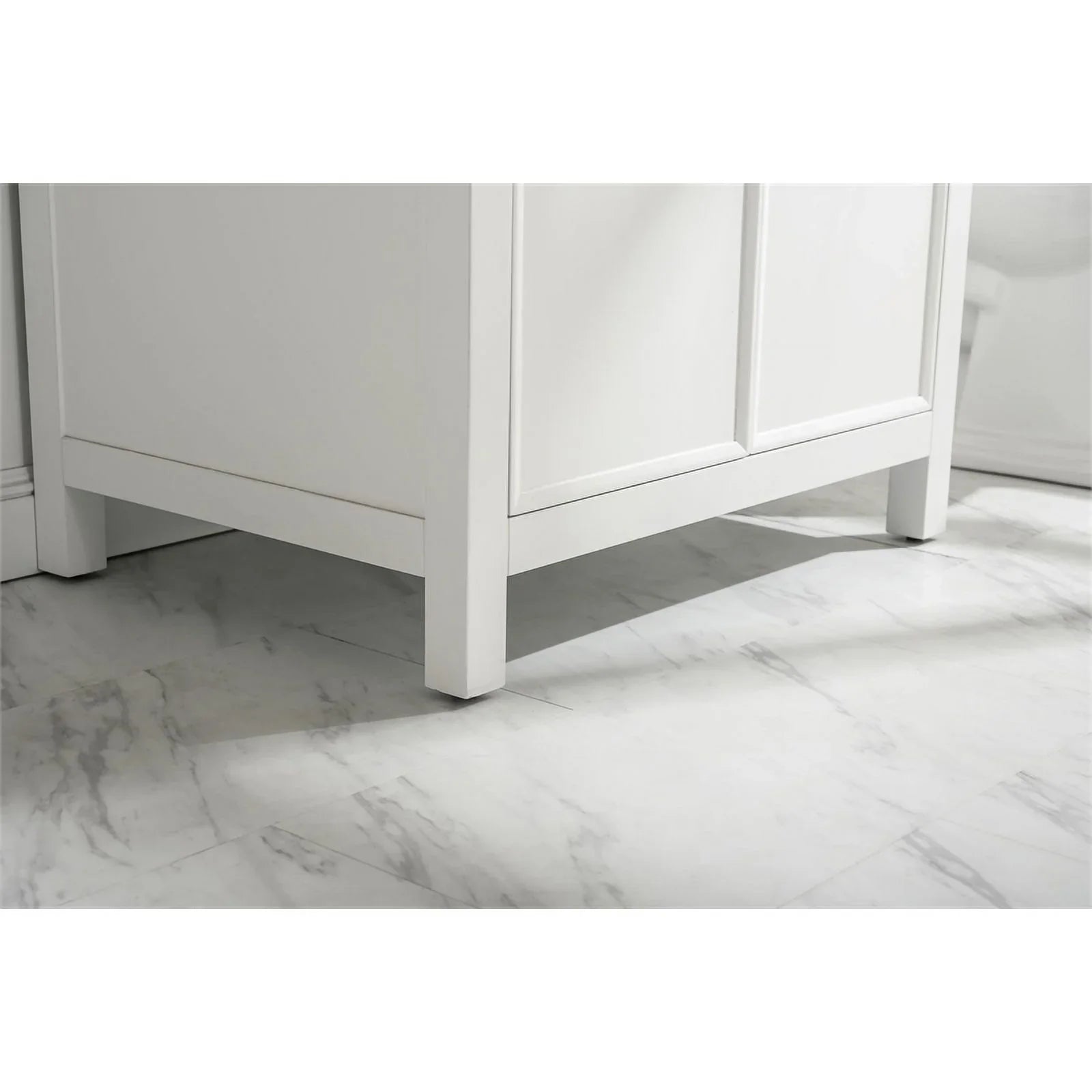 Legion Furniture 30" Contemporary MDF/Veneer Wood Sizeink Vanity Cabinet - Ivory