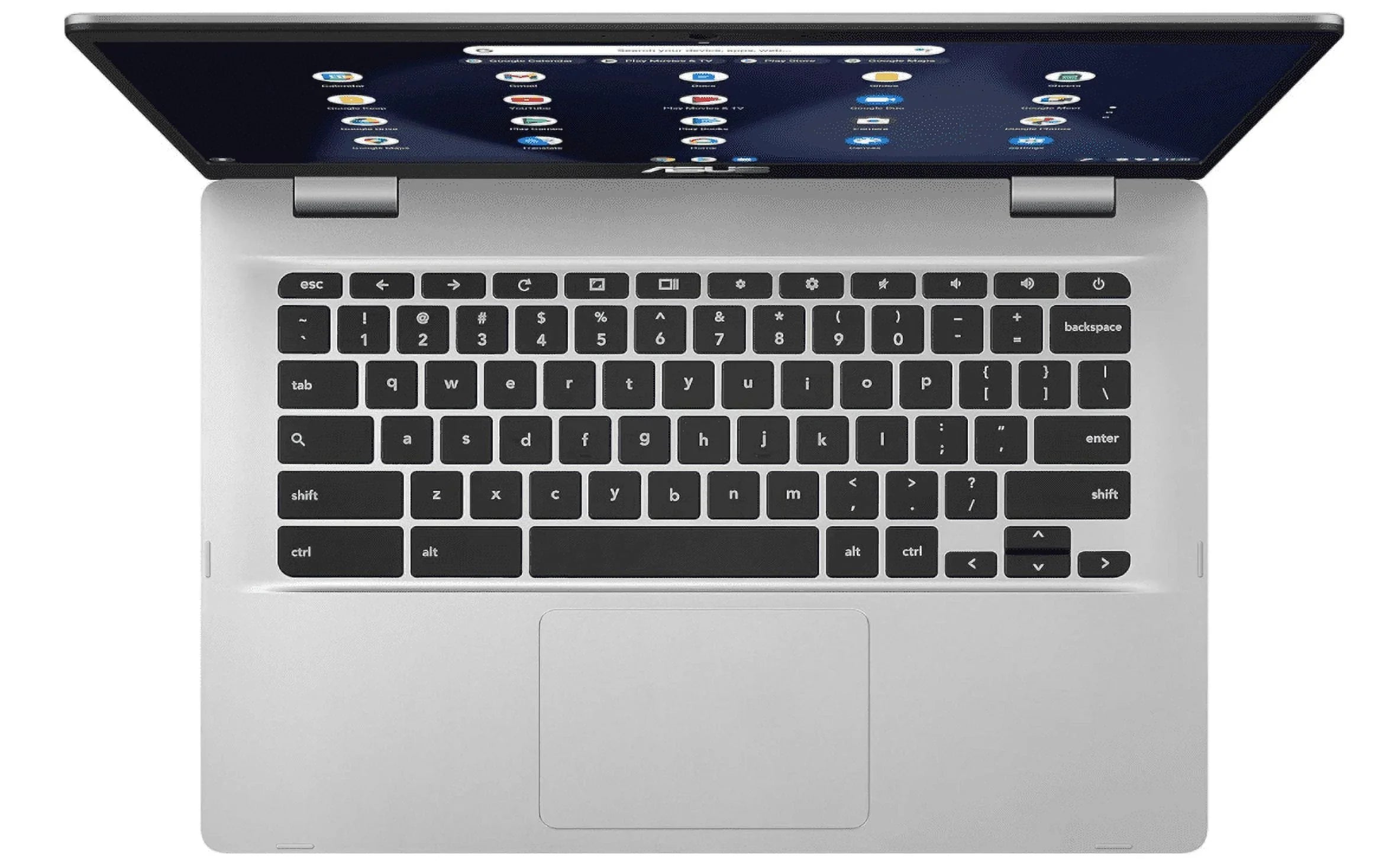 Asus (Renewed) C423NA Chromebook 14 14" FHD Laptop Computer, Intel Celeron N3350 Processor, 8GB LPDDR4 RAM, 64GB eMMC, 802.11AC WiFi, Bluetooth, USizeB Type-C, Sizeilver, Chrome OSize