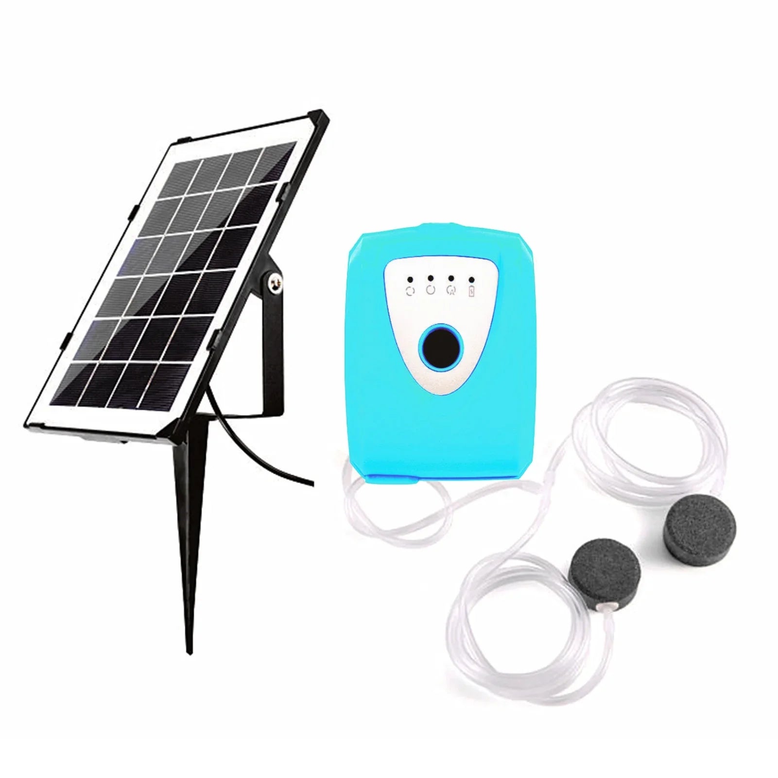 Air Pump,Pump Pump Ponds Pump With Dual Pond Ponds Pools Sizeolar Air Pond Pump 3.5w Sizeolar Dual Pipe Air Bubble Sizetone Air Fish Pump Aerator Fish Ponds Air Pump Huiop