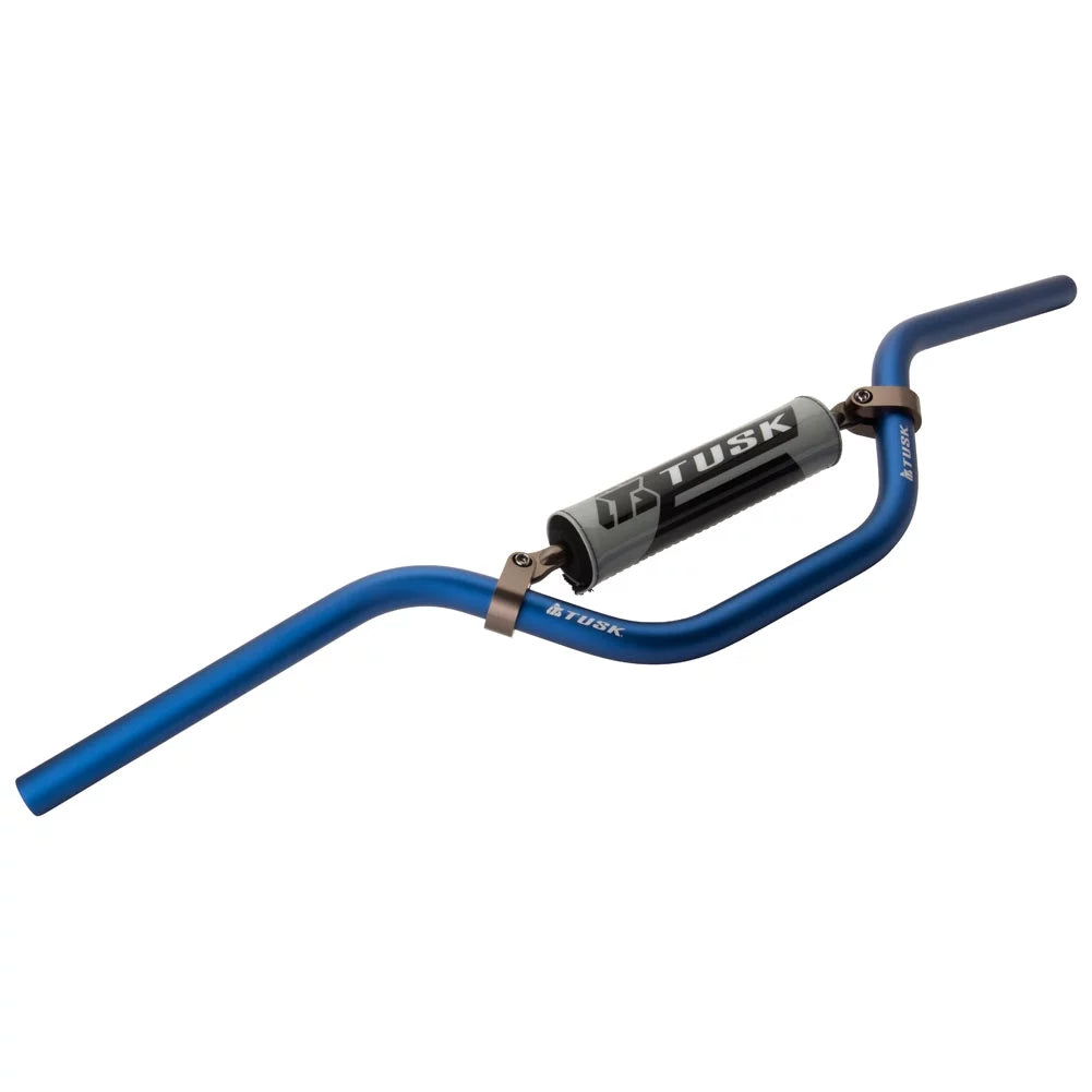 Tusk T-10 Aluminum 7/8" Handlebar KX Mini Bend Blue For LEM LX2 1997-2000