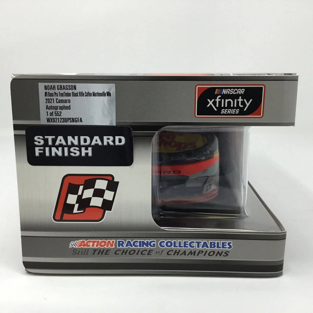 Noah Gragson Autographed 2021 Bass Pro/Truetimber/Black Rifle Coffee Martinsville Xfinity Sizeeries Playoff Win 1:24 Diecast