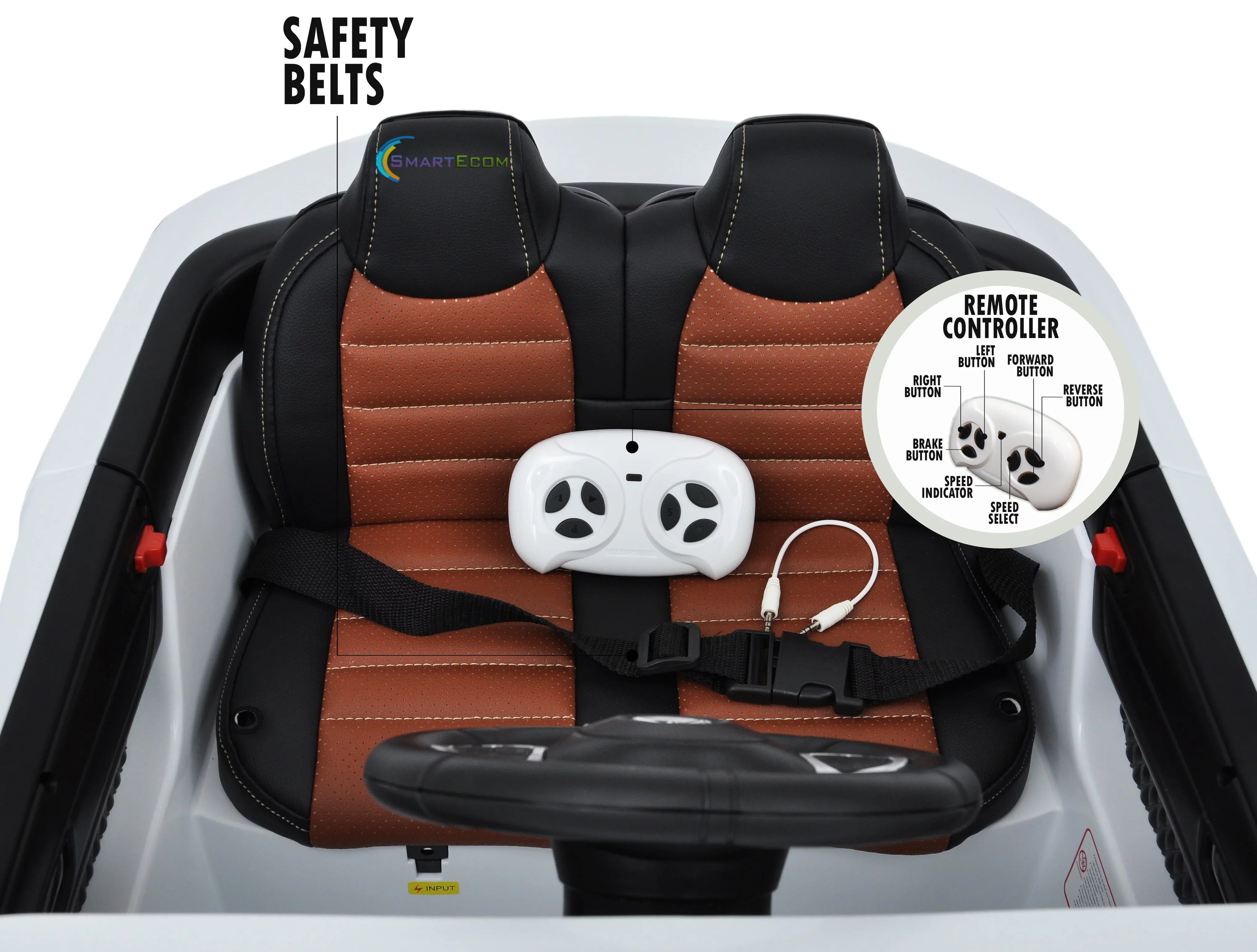 Mercedes-Benz SizeL65 12V Powered Ride on Car for Kids with Remote Control