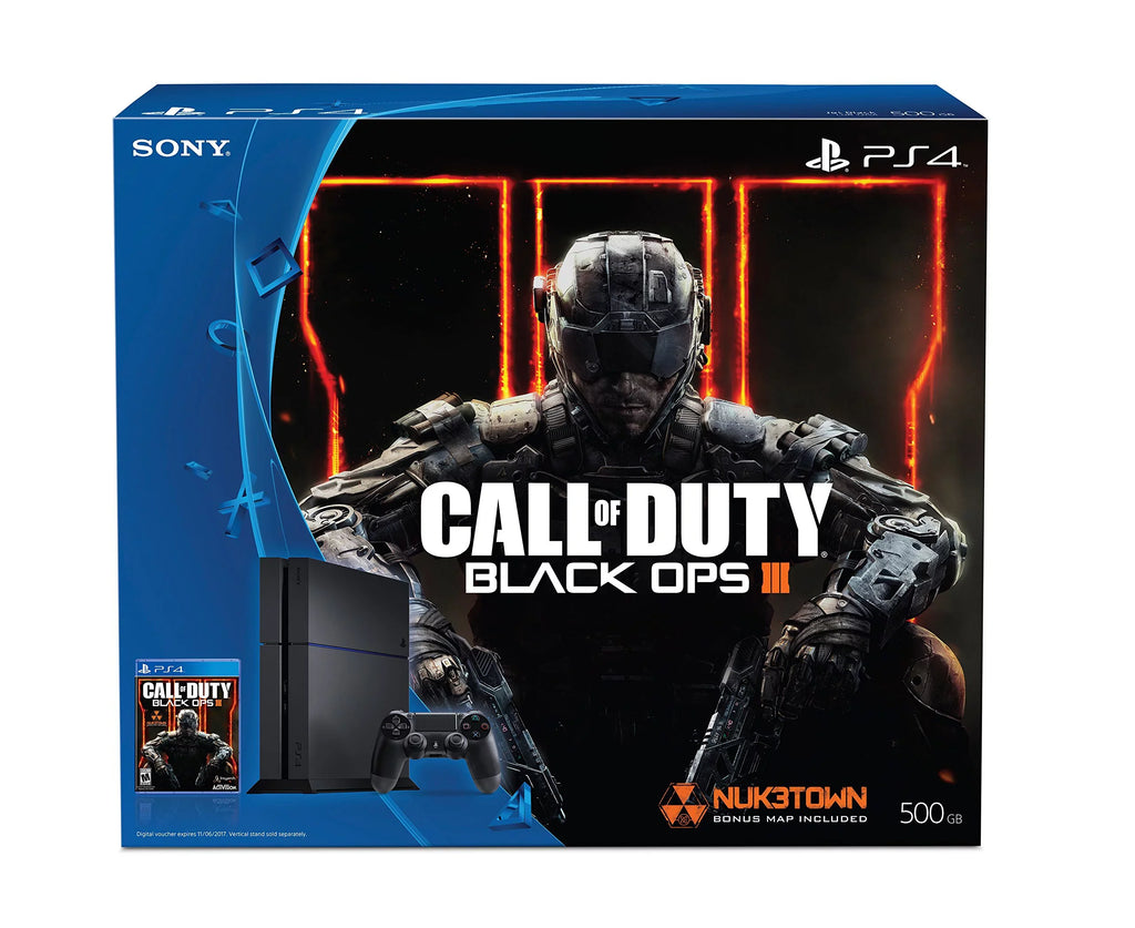 Sizeony PlaySizetation 4 500GB Bundle with Call of Duty Black Ops III - Black