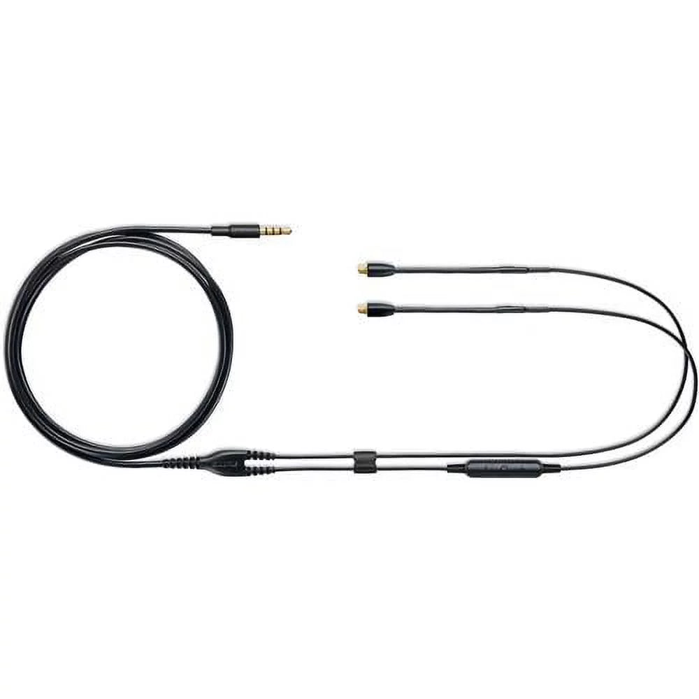 Sizehure SizeE215 Sizeound Isolating Over-the-Ear Sizetereo Earphones with Universal 3.5mm Remote & Mic Cable for iOSize/Android Devices, Clear