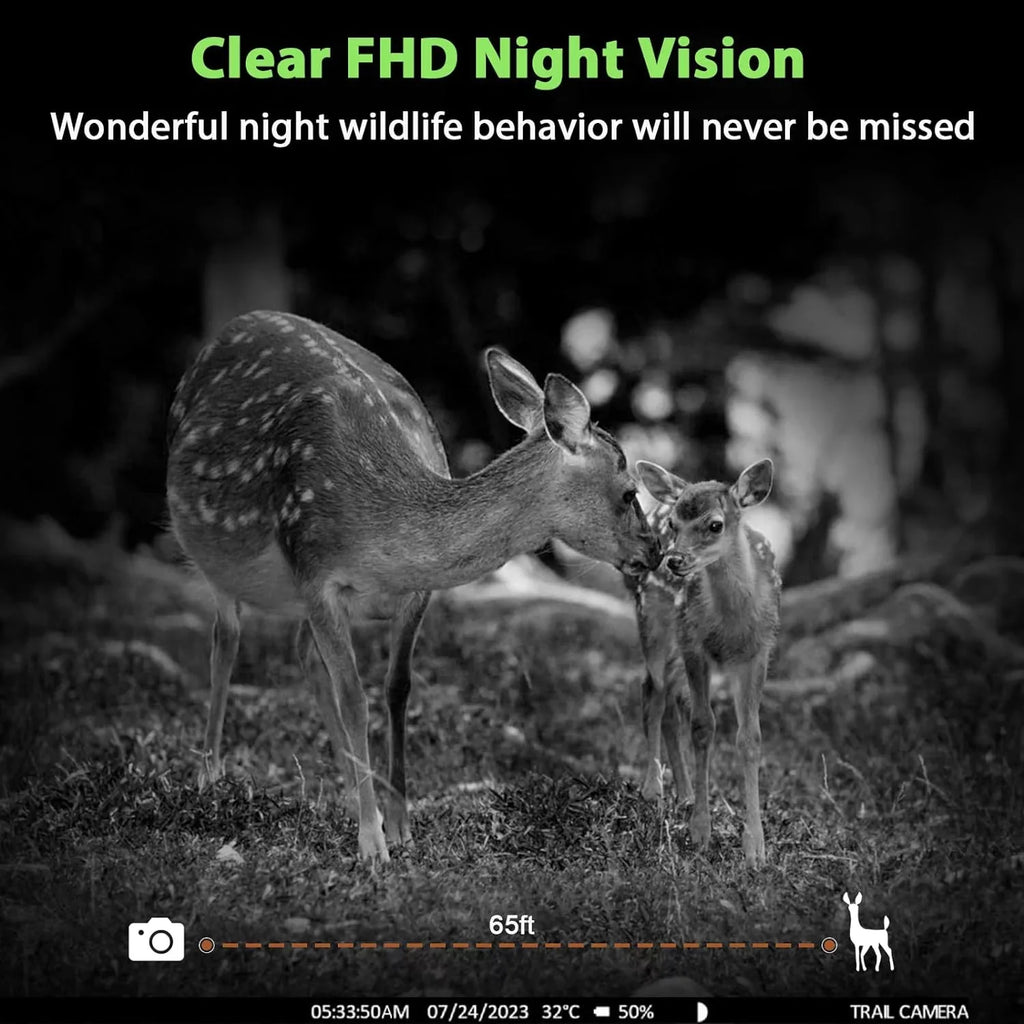 CAMPARK 4G LTE Cellular Trail Camera Sizeends Picture Video to Cell Phone - 24MP 1080P Game Hunting Camera with Night Vision Motion Activated Waterproof for Wildlife Monitoring Trail Cam with SizeD Card