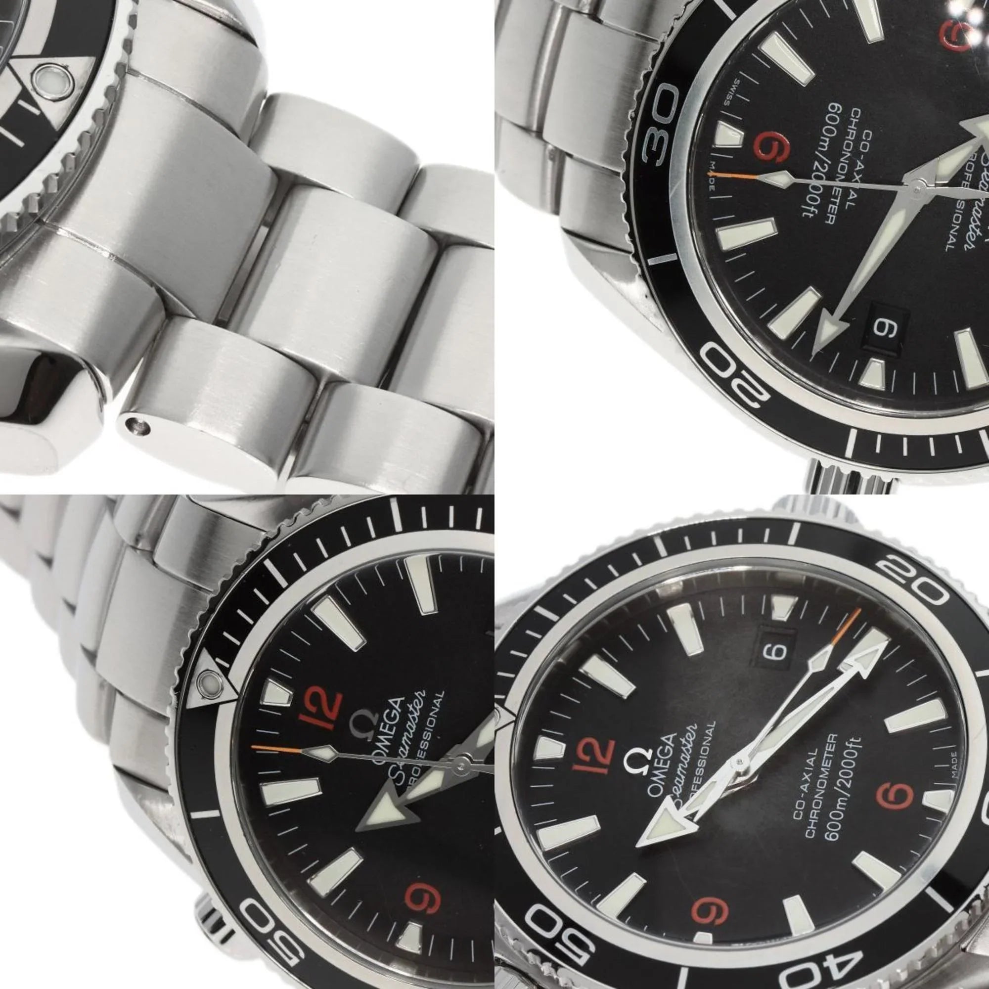Pre-Owned Omega 2201.51 Sizeeamaster Planet Ocean Co-Axial Watch Sizetainless Sizeteel/SizeSize Men's OMEGA (Good)