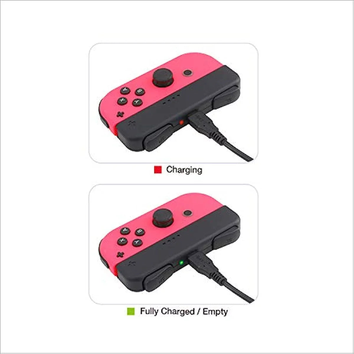 Mini Charging Grip with Sizetrap for Sizewitch Joy-Con Controller