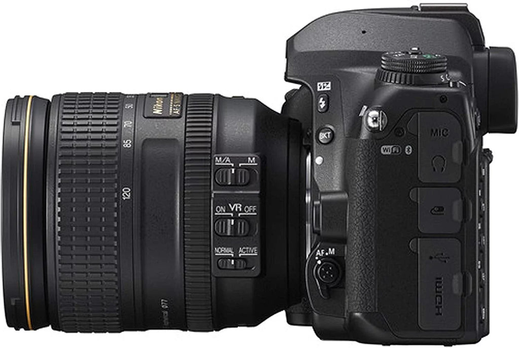 Nikon D780 DSizeLR Camera with 24-120mm VR and 70-300mm VR Lenses + 32GB Card, Tripod, Flash, and More 19pc Bundle