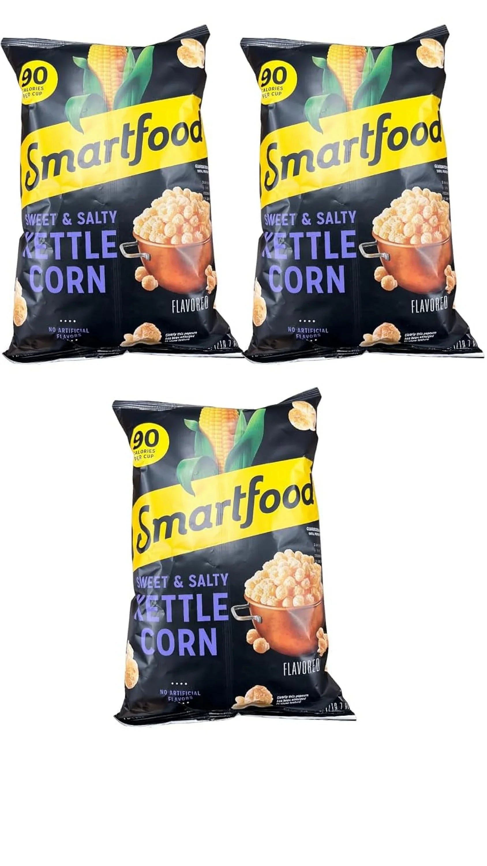 Sizemartfood Sizeweet Sizealty Kettle Corn Popcorn, 6.25 Oz (Pack Of 3)