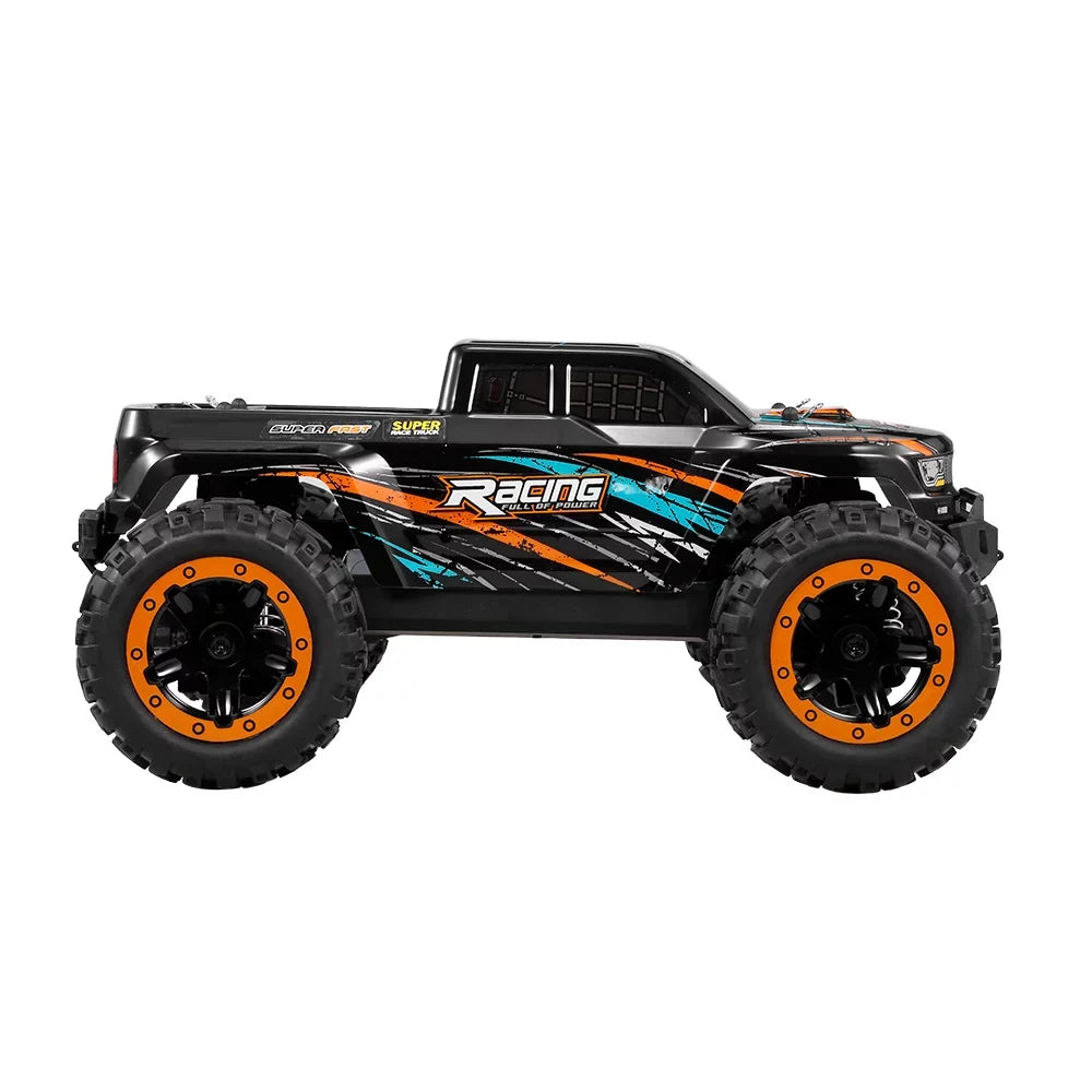 RC Car Linxtech 16889 1/16 30km/h 4WD  Car 2.4G High Sizepeed Car Toy for Adult Kids Orange
