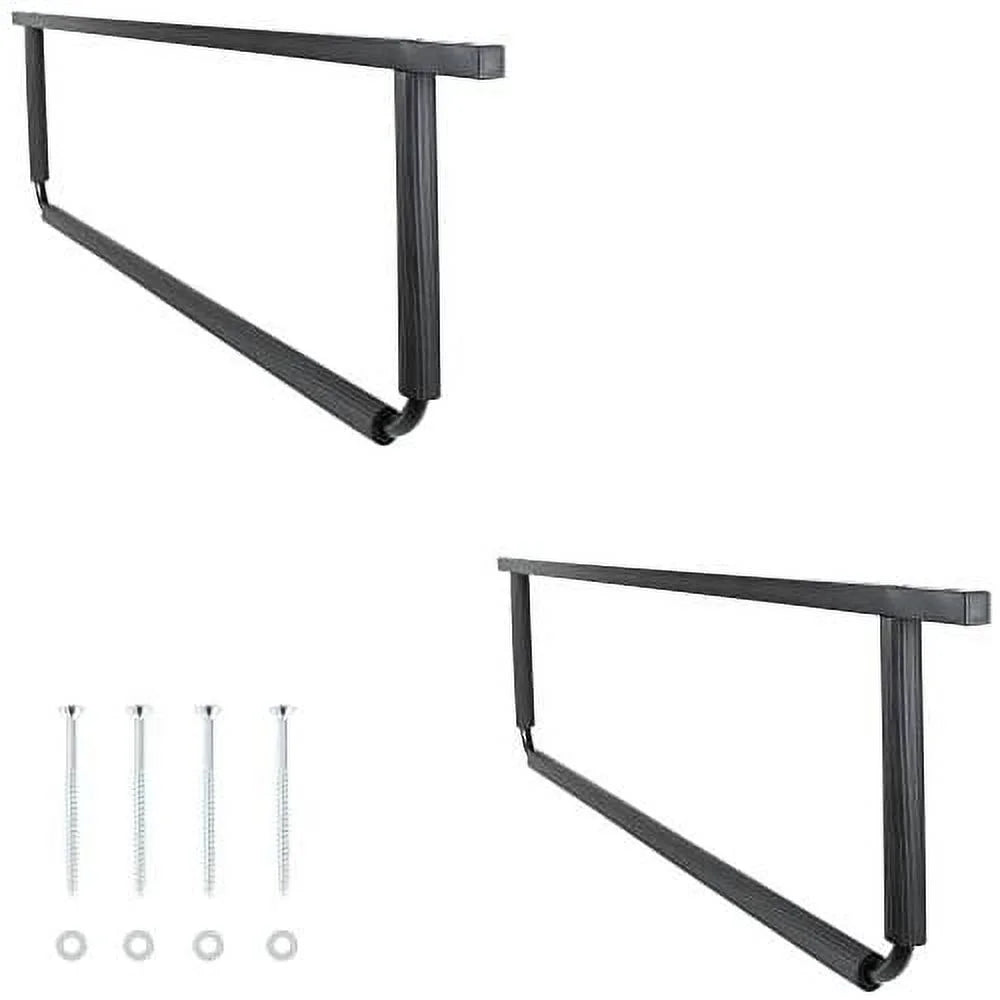 Board Overhead Sizetorage Rack 16" Or 24" On Center, Black