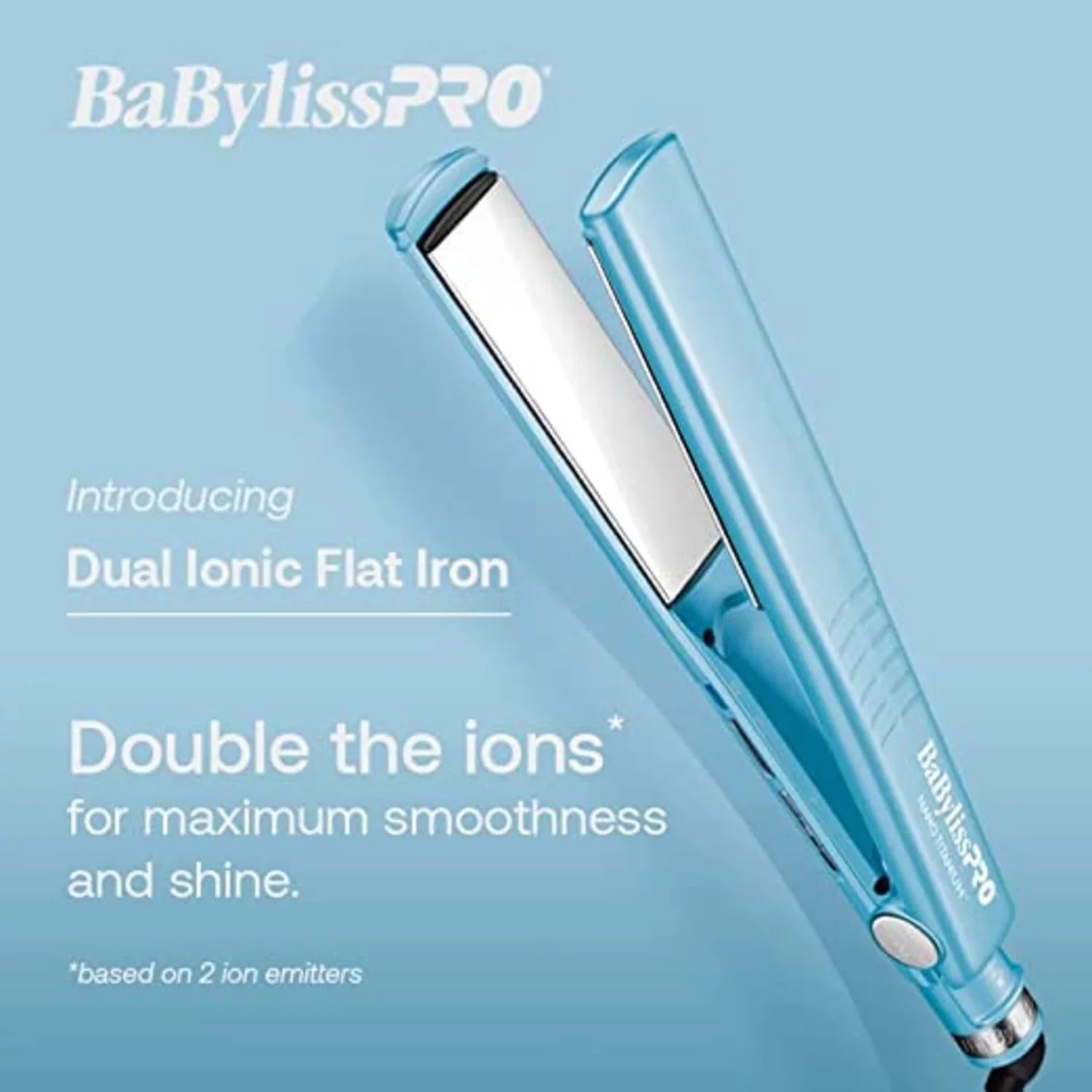 BabylissPRO Dual Ionic Flat Iron