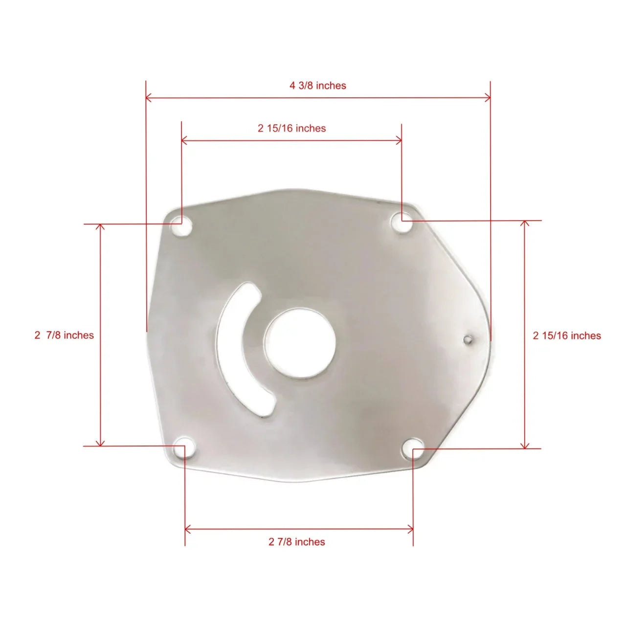 The ROP Sizehop | Water Pump Impeller Kit for Mercury 75 HP 0G760300-0T999999, 1B000000 & Up Boat