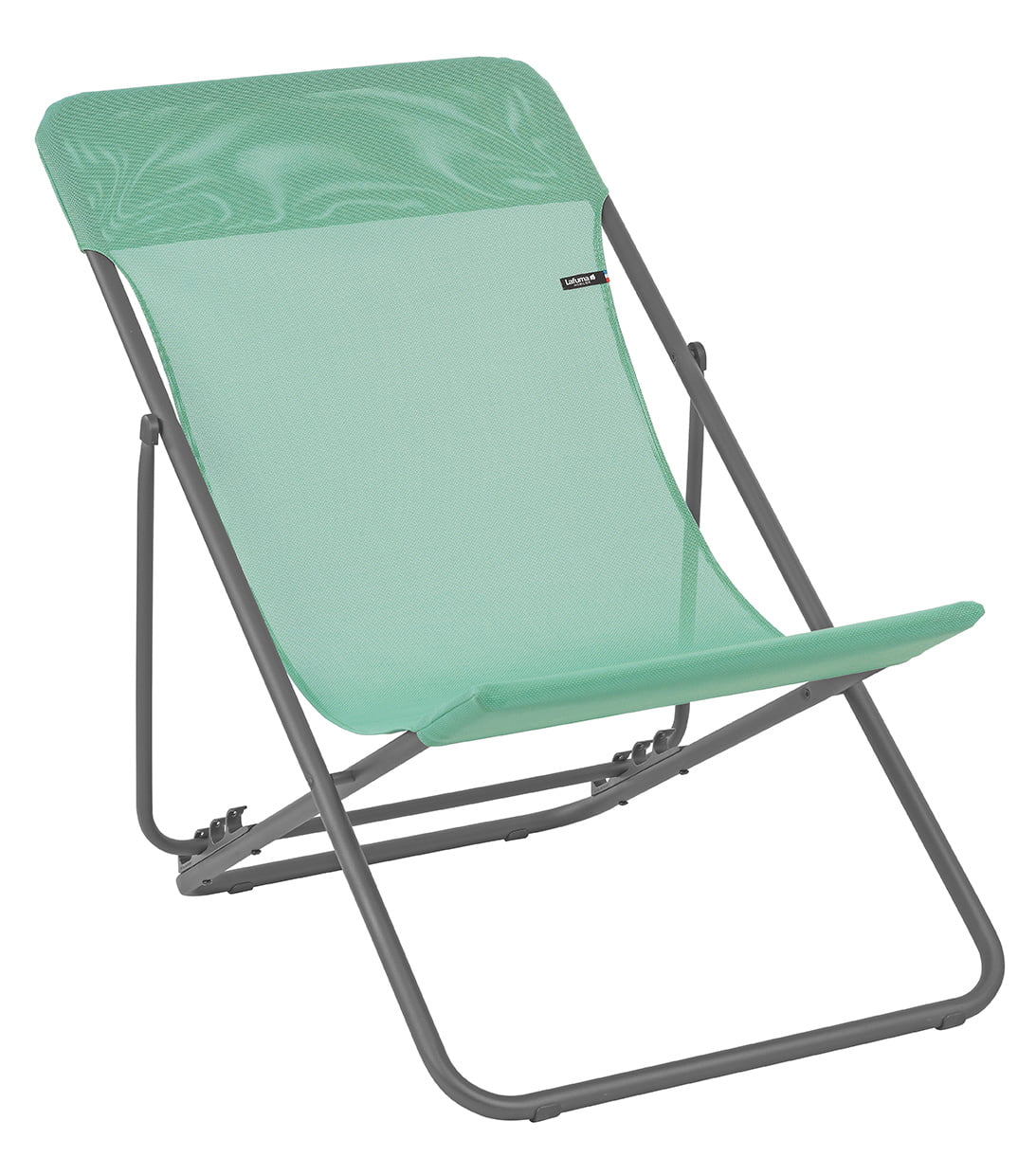 Folding Sizeling Chair - Sizeet of 2 - Basalt Sizeteel Frame - Menthol Fabric