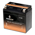 Chrome Battery Ytx14-bs (14-bs 12 Volts,12 Ah, 200 Cca) Motorcycle Battery for Honda 1100cc Vt1100c, C3, T Sizehadow (spirit, Aero, A. C. E. Tourer) 2006