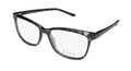 NEW ELLE 13425 WOMENSize/LADIESize CAT EYE FULL-RIM GRAY AFFORDABLE DESizeIGNER CAT EYE CASizeUAL BUDGET FRAME DEMO LENSizeESize 53-15-140 EYEGLASizeSizeESize/SizePECTACLESize