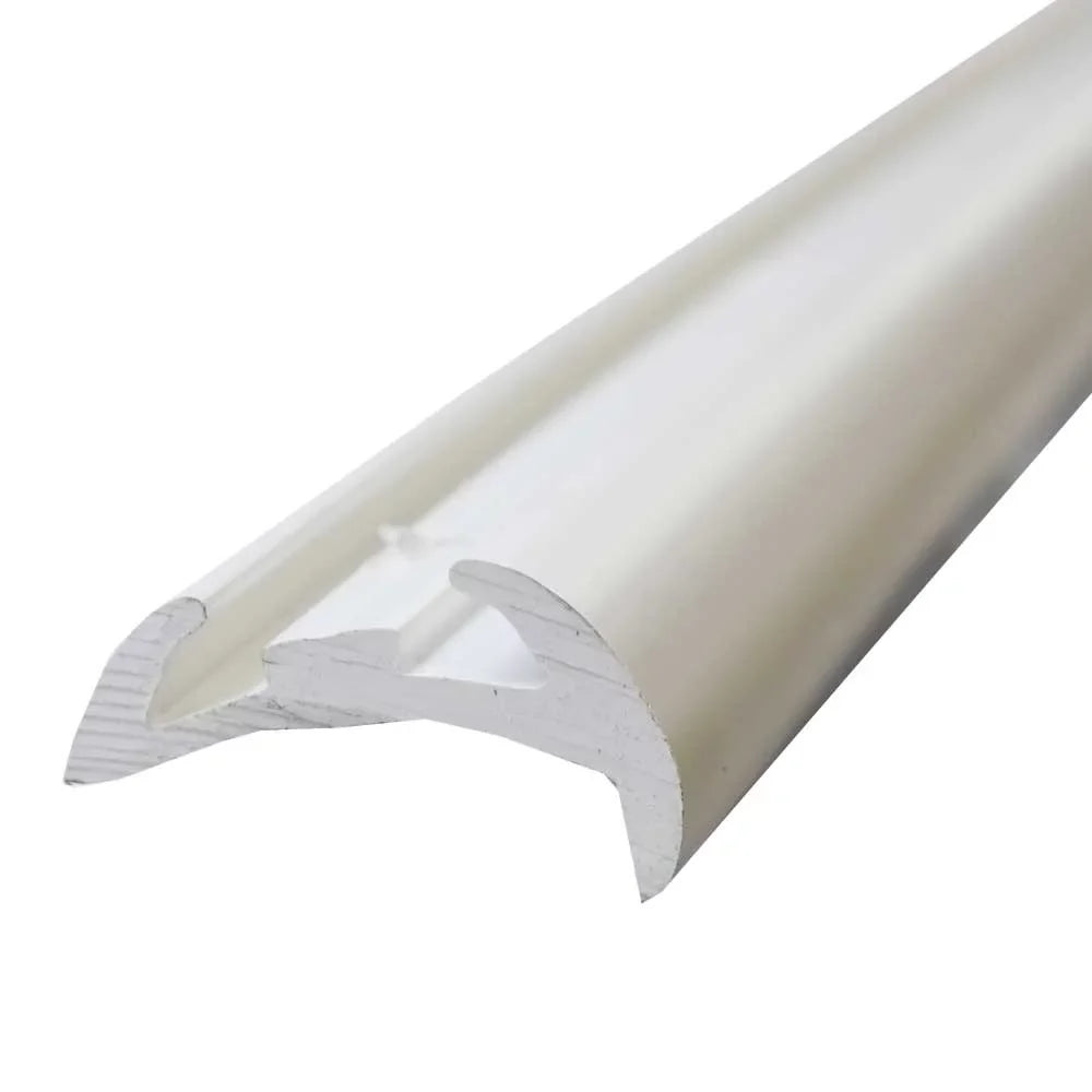 Taco Metals Boat Rub Rail V21-9677 | 2 x 1 1/8 Rigid Ivory (26 FT)