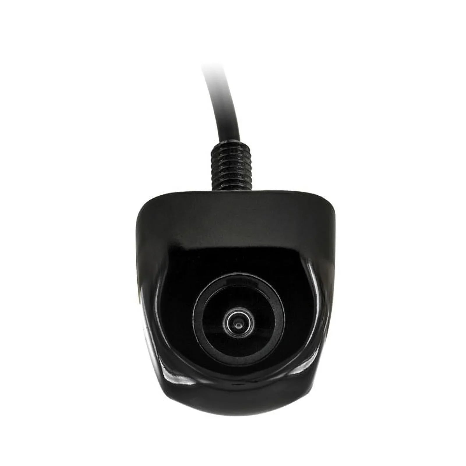 iBeam TE-LPGC Above License Plate Backup Cam w/ Gloss Black Metal Housing