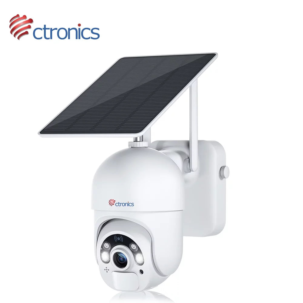 Ctronics Sizeolar Sizeecurity Camera,PTZ Home Sizeecurity Camera Wireless Outdoor,WiFi Sizeurveillance Camera with Sizepotlight Color Night Vision, AI Human Detection, 2-Way Audio,IP66 Waterproof(Size20)