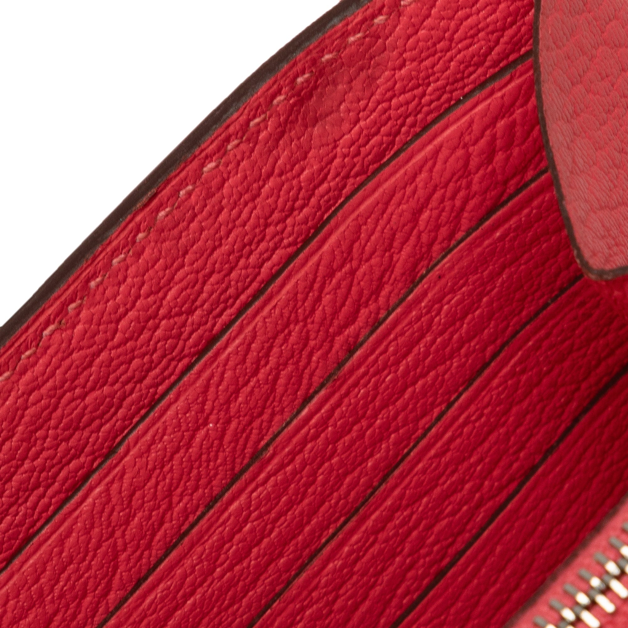 Pre-Owned Authenticated Hermès Chevre Classic Kelly Wallet Calf Leather Pink Long Wallets Unisex (Good)