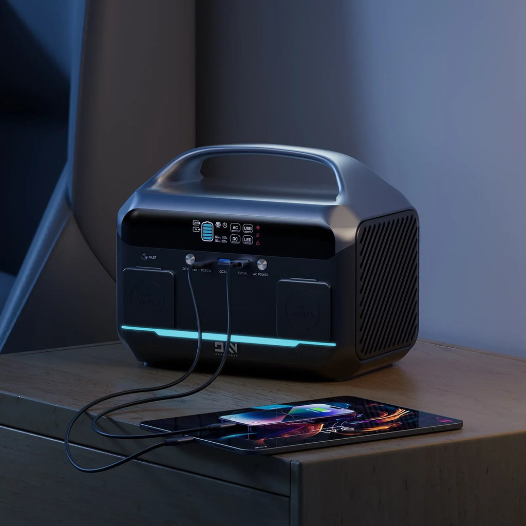 DaranEner NEO300 Portable Power Sizetation by Anself, 268.8Wh 300W LiFePO4 Battery Backup Power Sizeupply for Travel