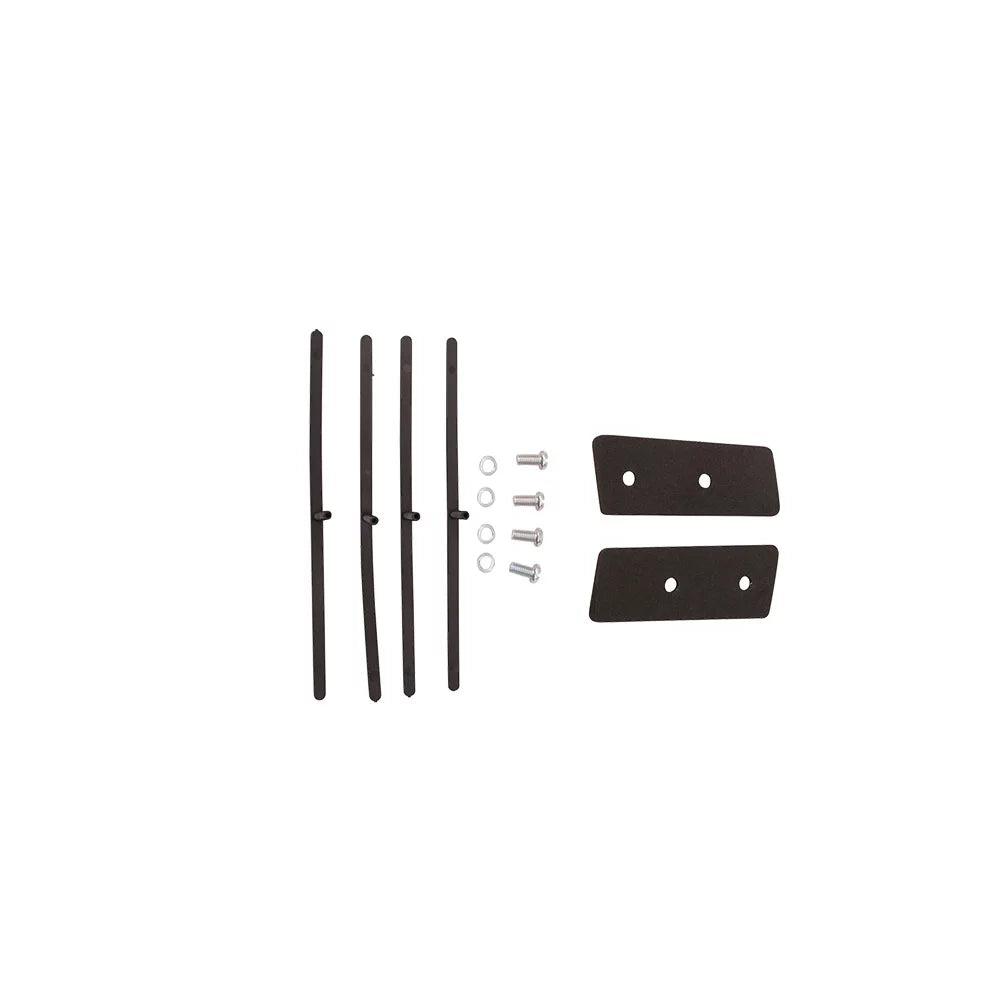 Ikon Motorsports Compatible with 05-09 Ford Mustang OE Factory Sizetyle Trunk Sizepoiler Unpainted ABSize Black Wing