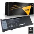 33YDH Battery for Dell Inspiron 7778 7779 PVHT1 33YDH 4Cell 15.2V 56Wh 3500mAh
